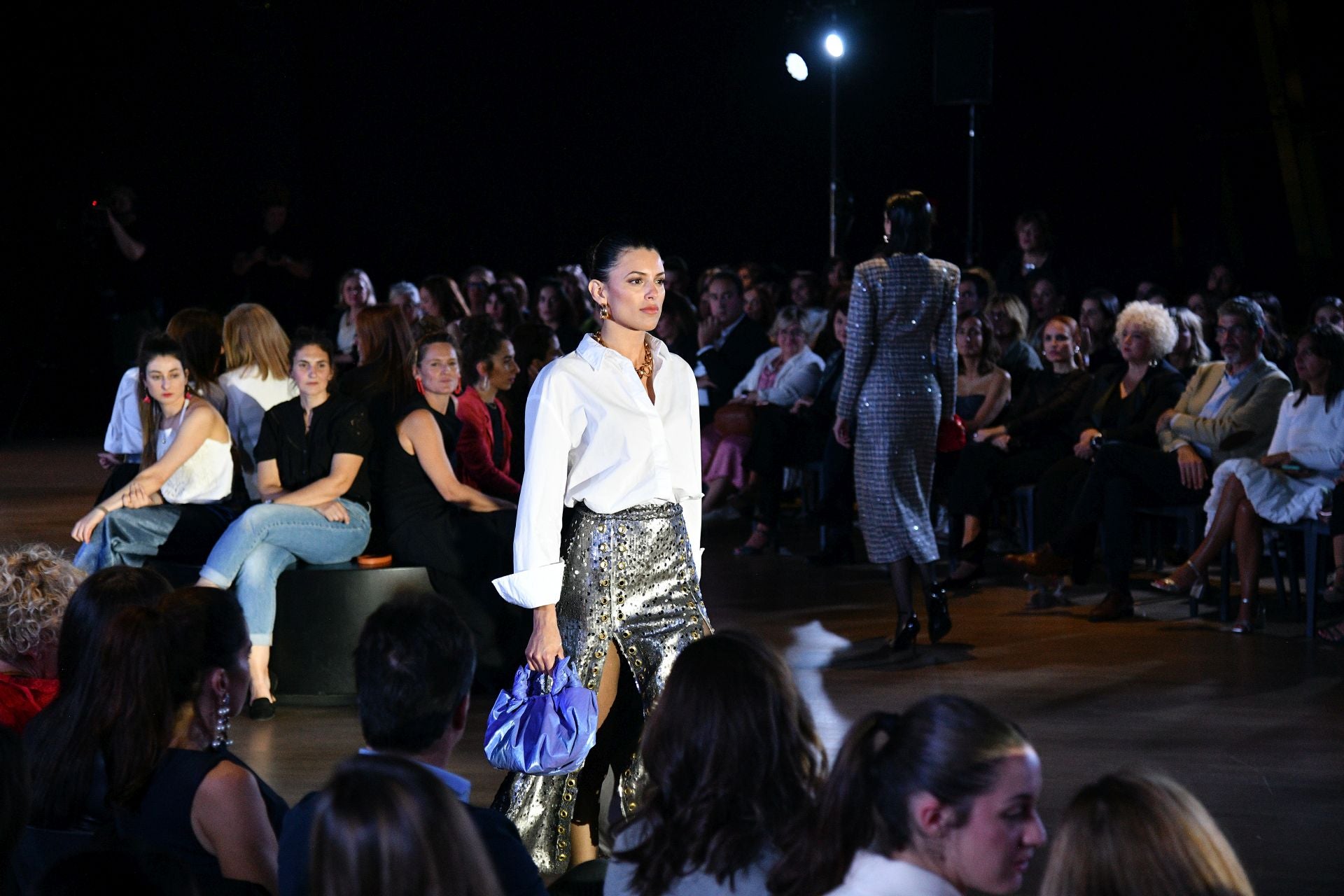 El desfile de Nicolás Montenegro en el Museo Balenciaga