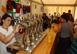 La feria de la cerveza se ha sustituida por el Oktoberfest que transcurre este fin de semana.