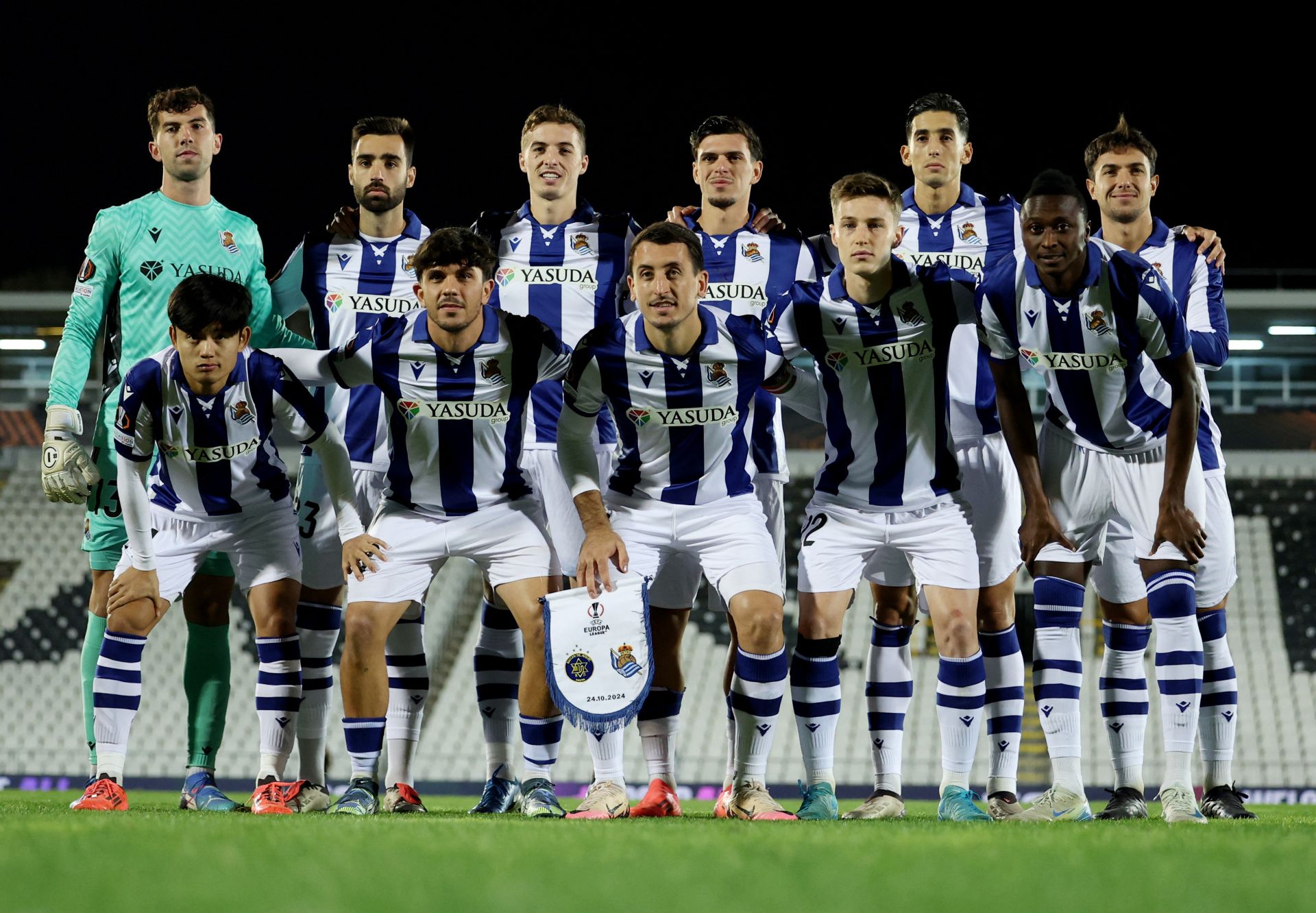 Las mejores imágenes del Maccabi Tel Aviv - Real Sociedad