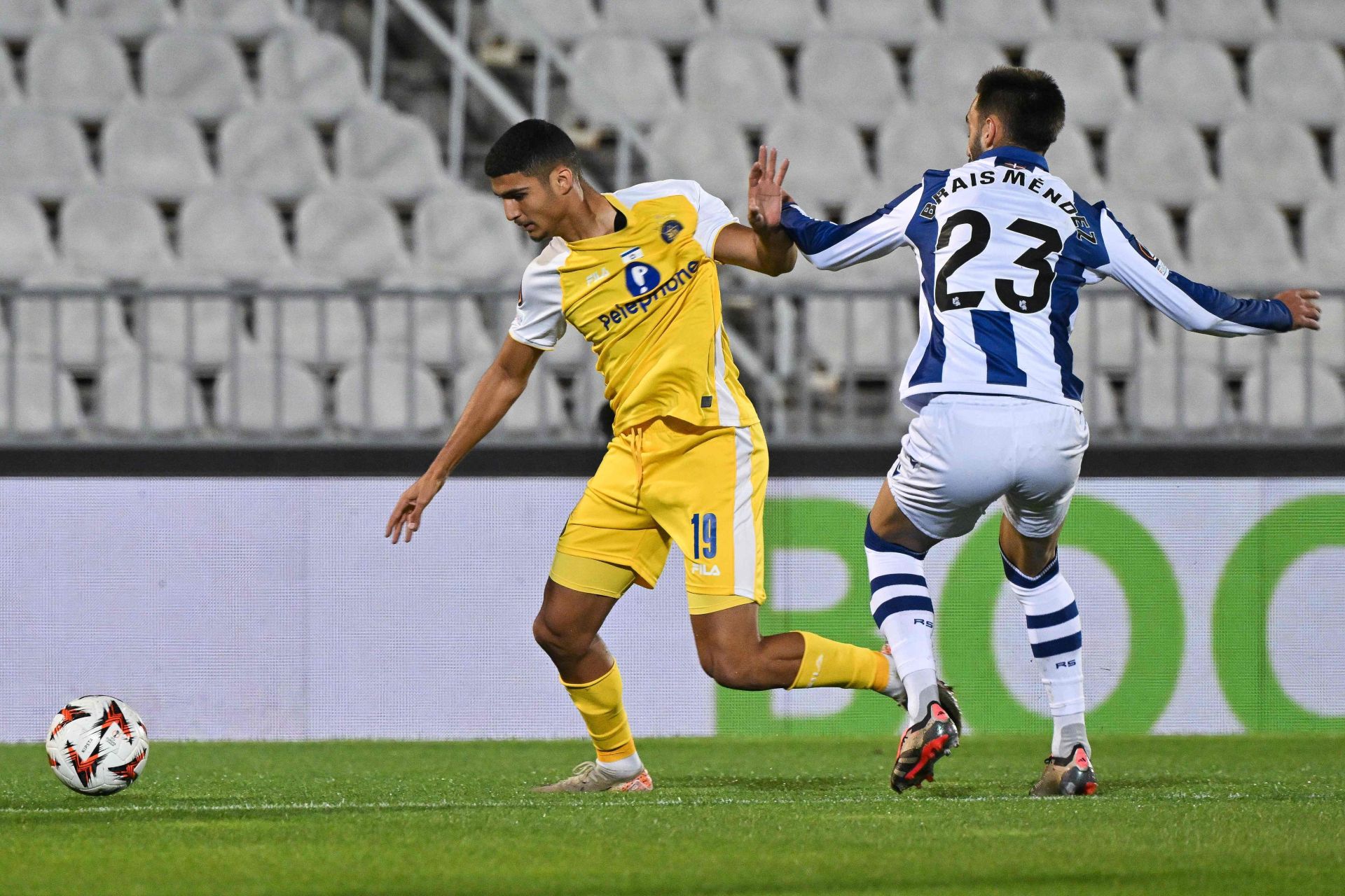 Las mejores imágenes del Maccabi Tel Aviv - Real Sociedad