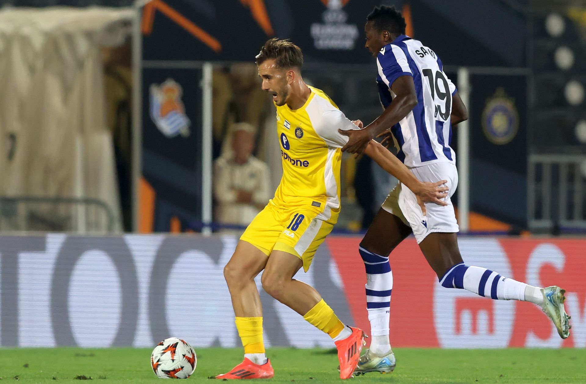 Las mejores imágenes del Maccabi Tel Aviv - Real Sociedad