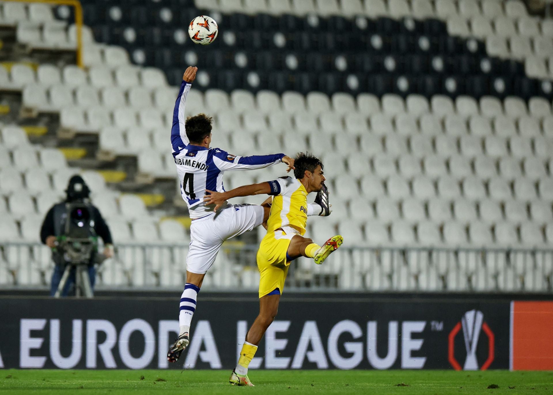 Las mejores imágenes del Maccabi Tel Aviv - Real Sociedad