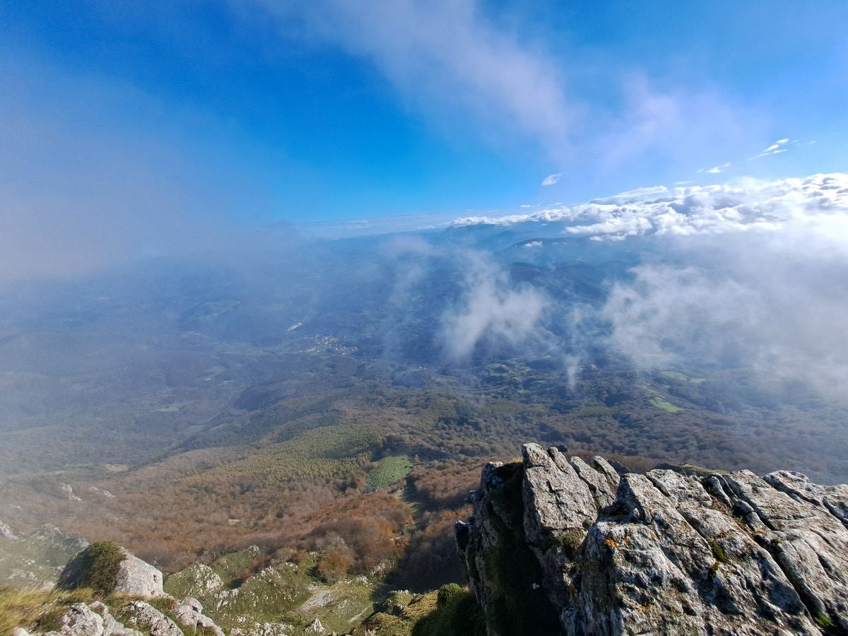 Aizkorri, unas vistas que siempre impresionan