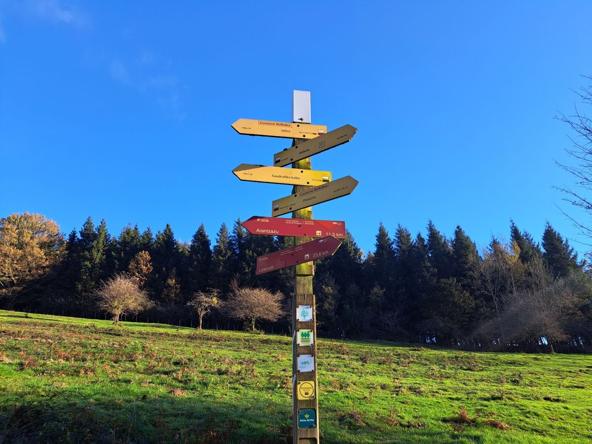 Aizkorri, unas vistas que siempre impresionan