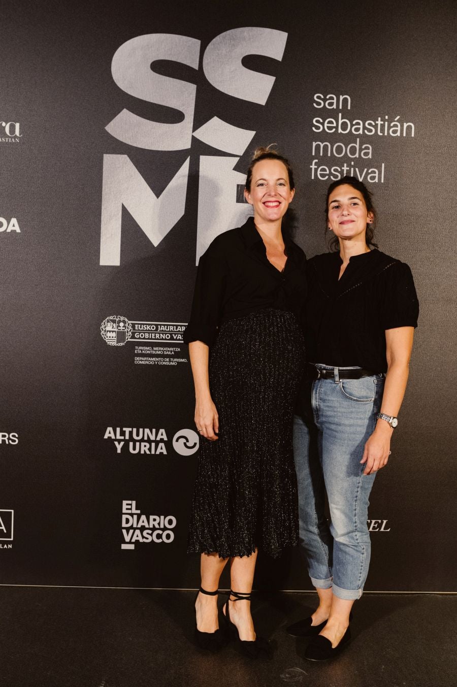 Photocall del desfile de Kutxa Fundazioa