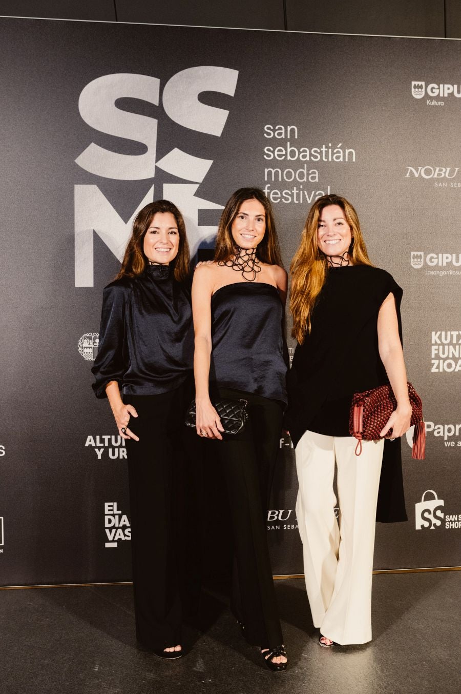 Photocall del desfile de Kutxa Fundazioa