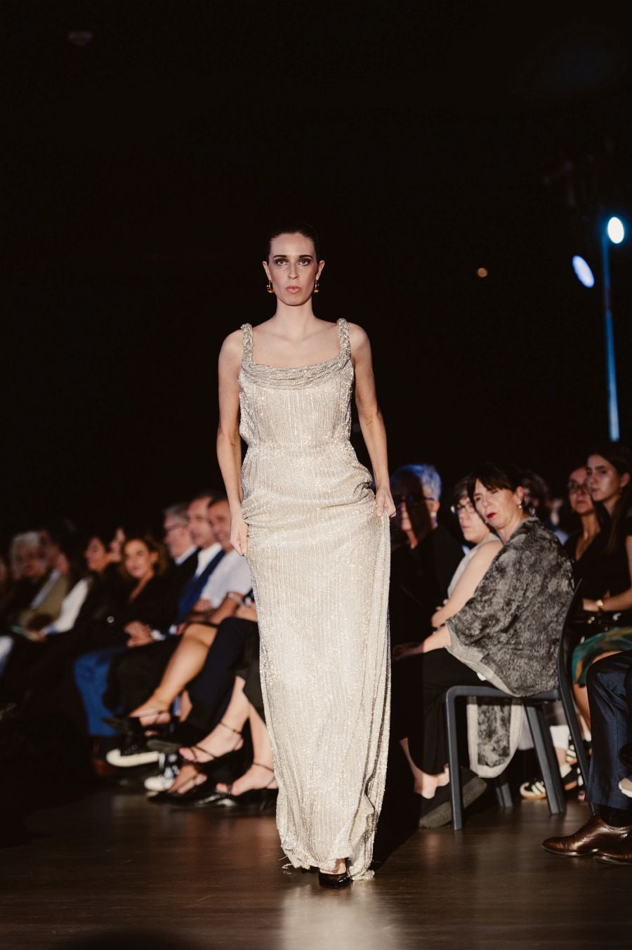 Desfile de Nicolás Montenegro en el Museo Balenciaga