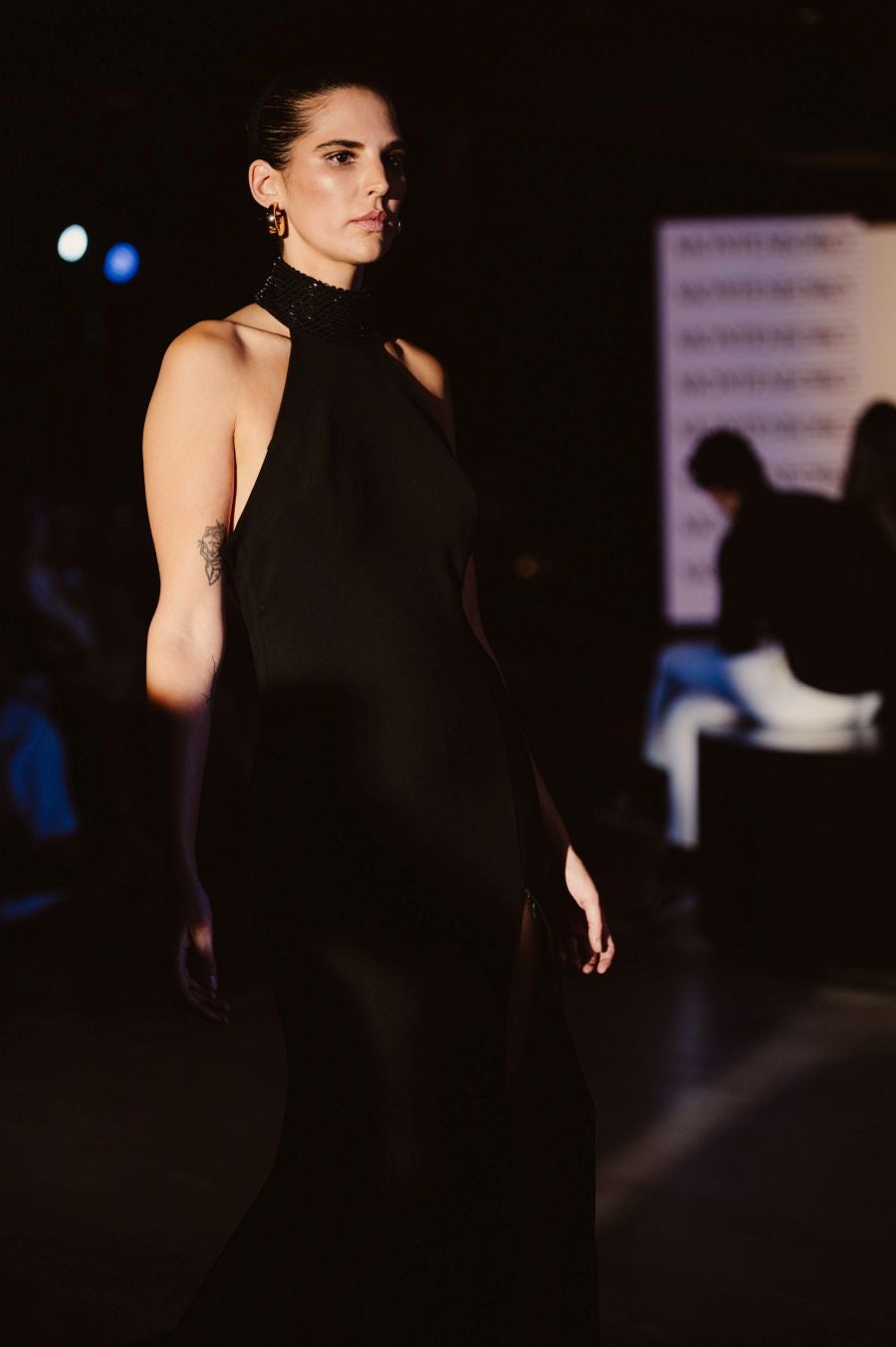 Desfile de Nicolás Montenegro en el Museo Balenciaga