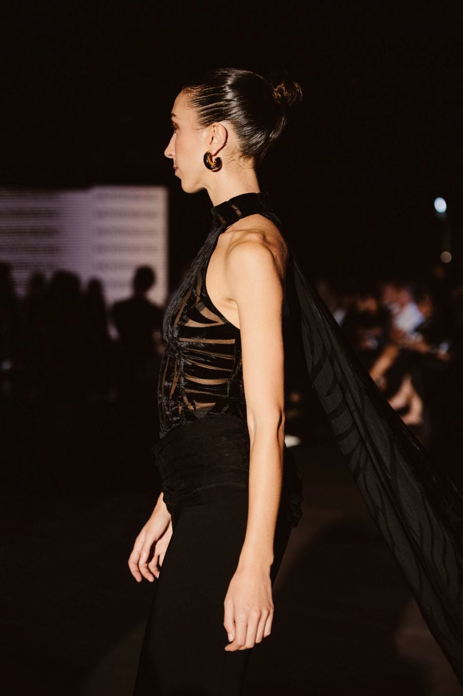 Desfile de Nicolás Montenegro en el Museo Balenciaga