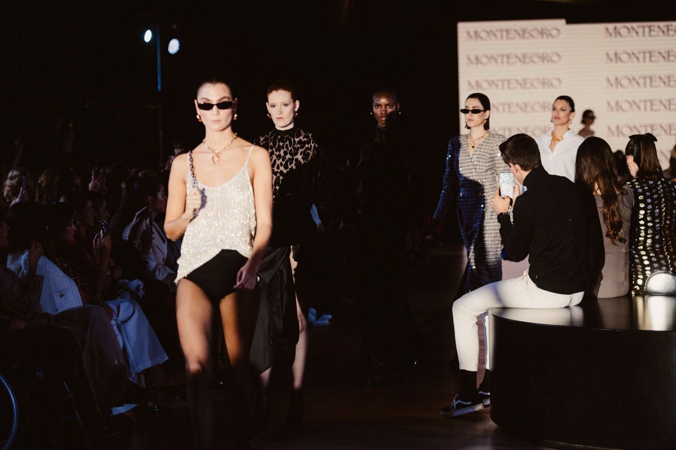 Desfile de Nicolás Montenegro en el Museo Balenciaga