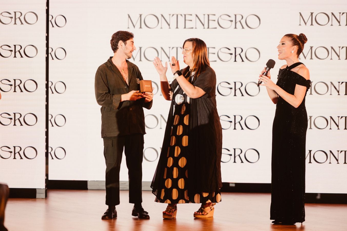 Desfile de Nicolás Montenegro en el Museo Balenciaga
