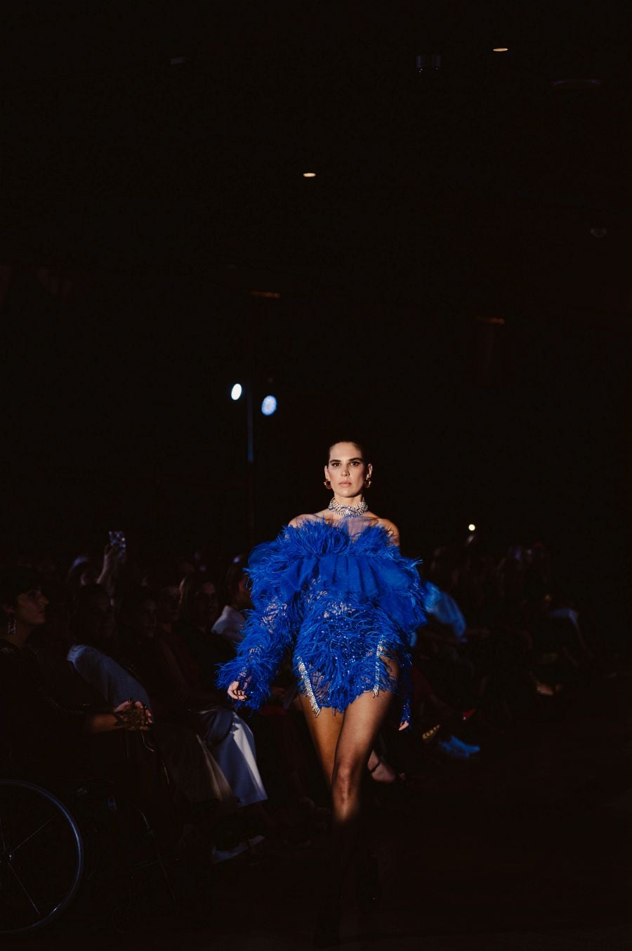 Desfile de Nicolás Montenegro en el Museo Balenciaga