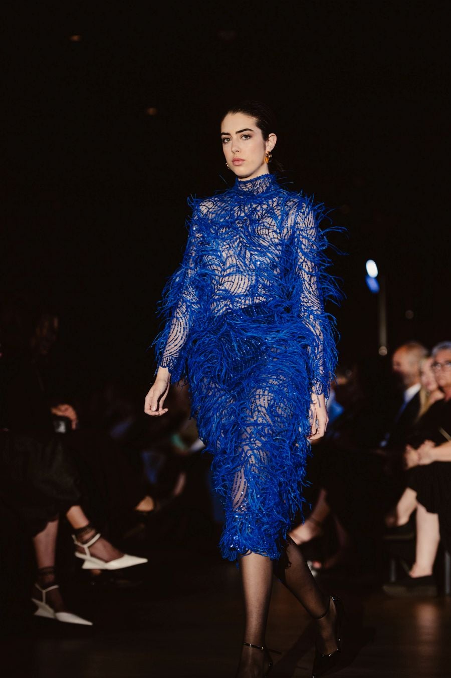 Desfile de Nicolás Montenegro en el Museo Balenciaga