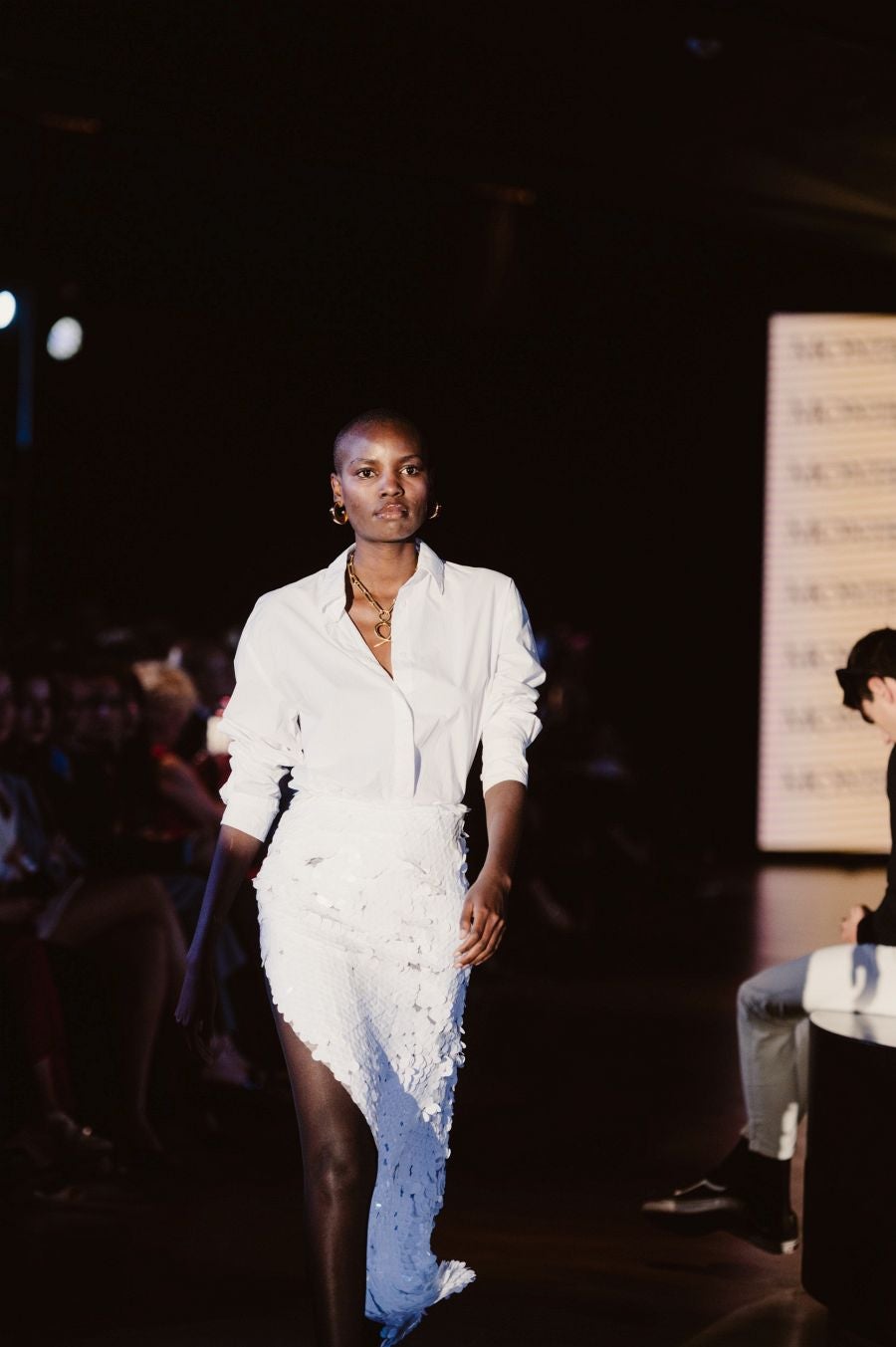 Desfile de Nicolás Montenegro en el Museo Balenciaga