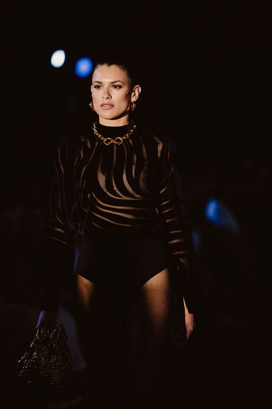 Desfile de Nicolás Montenegro en el Museo Balenciaga