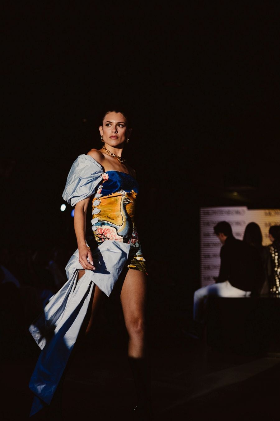 Desfile de Nicolás Montenegro en el Museo Balenciaga