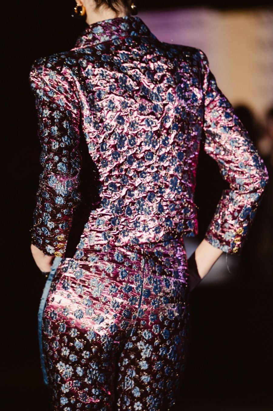 Desfile de Nicolás Montenegro en el Museo Balenciaga