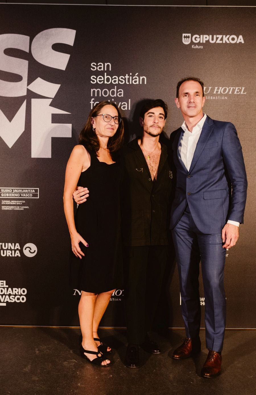 Photocall del desfile de Nicolás Montenegro