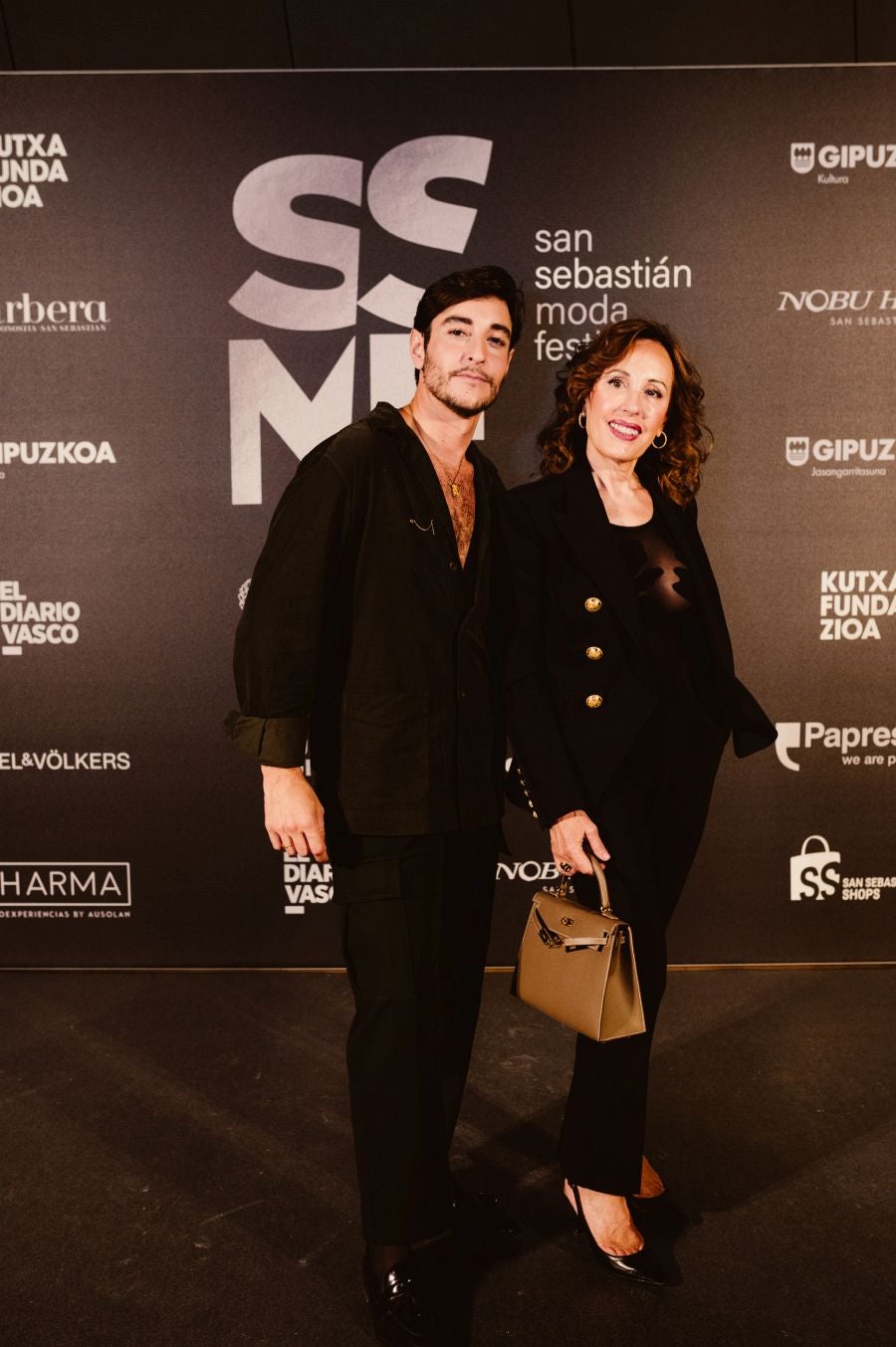 Photocall del desfile de Nicolás Montenegro