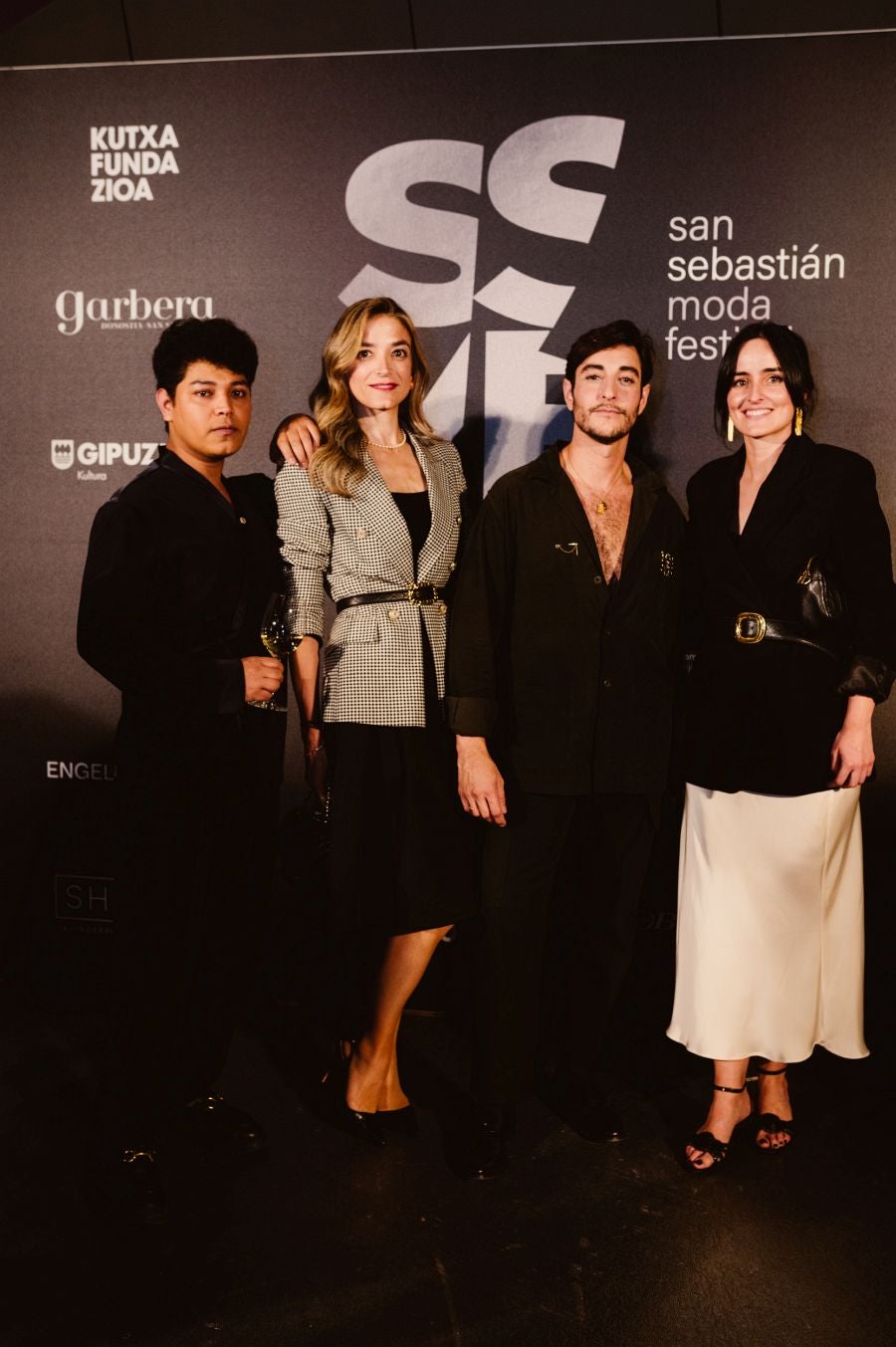 Photocall del desfile de Nicolás Montenegro