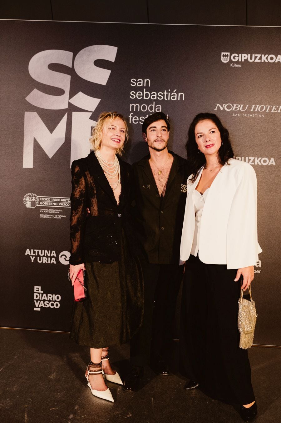 Photocall del desfile de Nicolás Montenegro