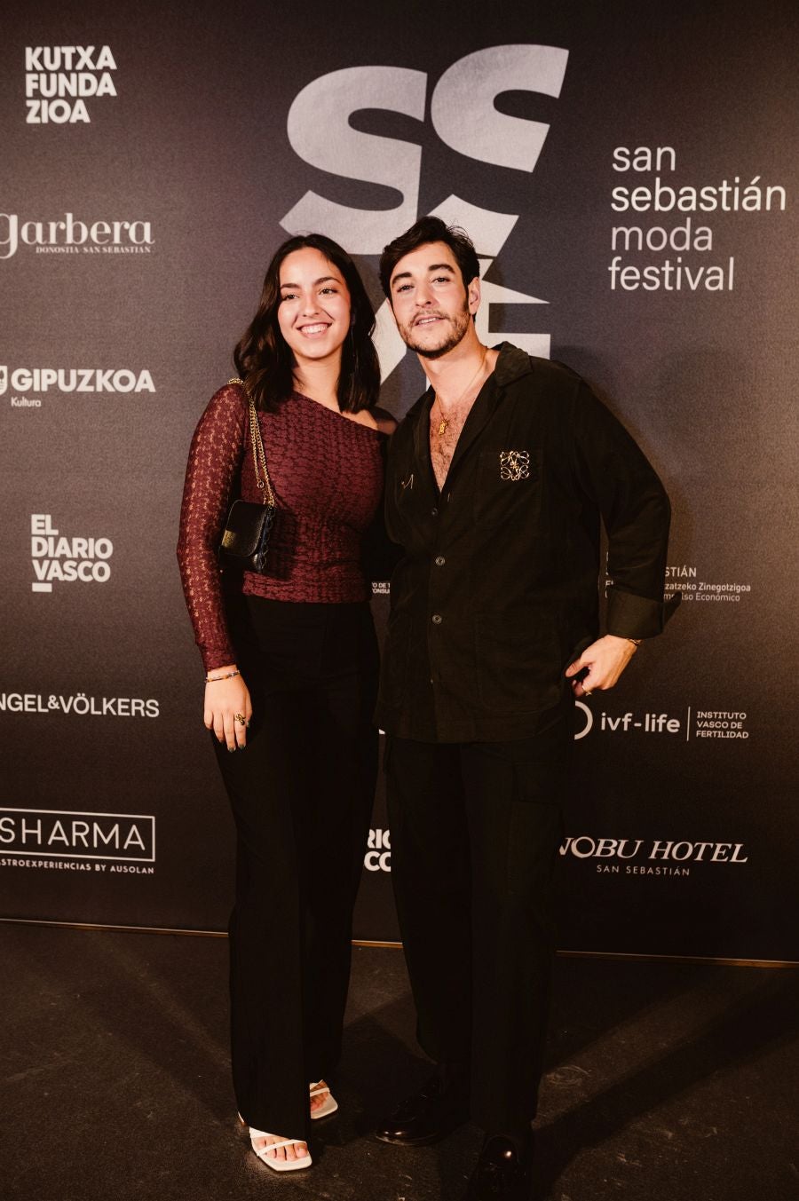 Photocall del desfile de Nicolás Montenegro