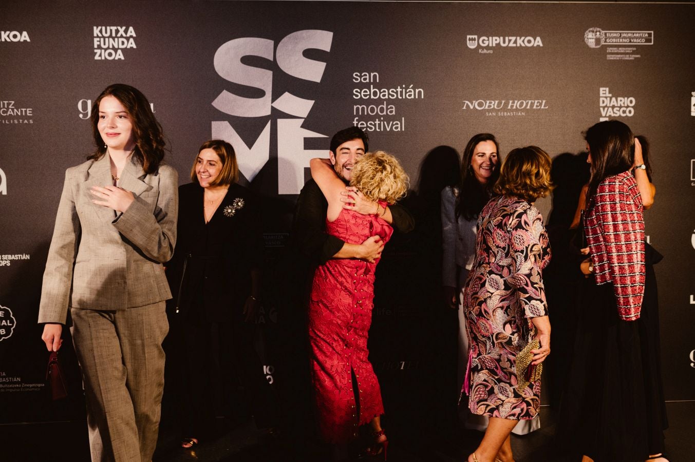 Photocall del desfile de Nicolás Montenegro