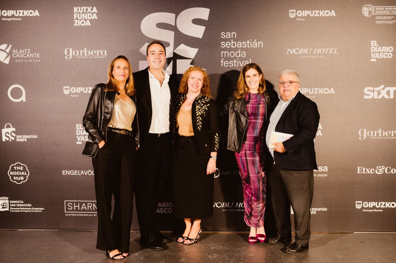 Photocall del desfile de Nicolás Montenegro