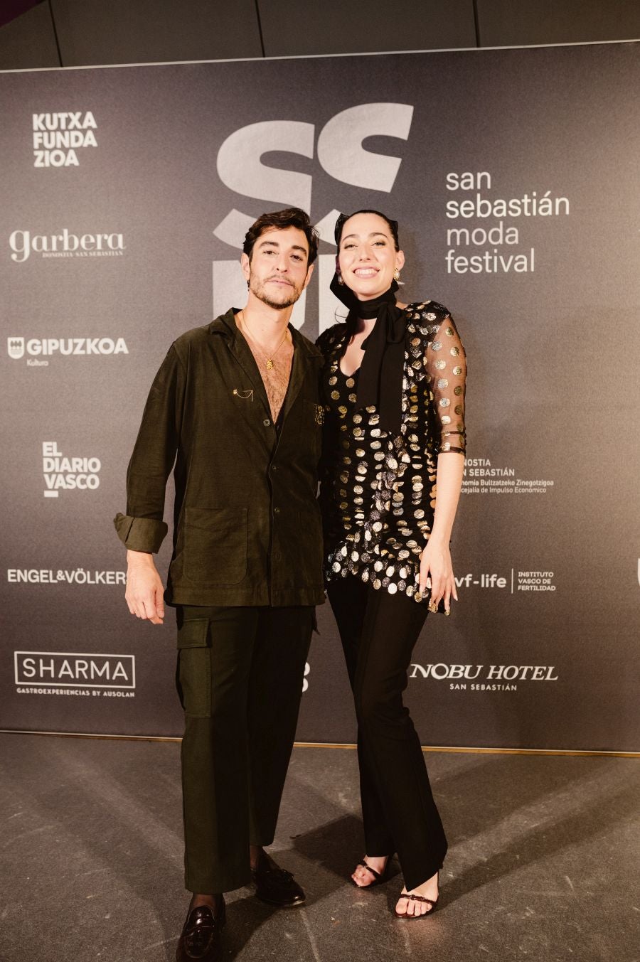 Photocall del desfile de Nicolás Montenegro