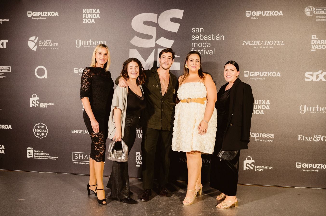 Photocall del desfile de Nicolás Montenegro