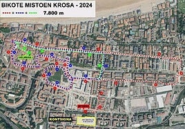 Ibilbide berriak Amalur parkea inguratuko du bi aldiz, Lege Zaharren enparantzan bukatzeko.