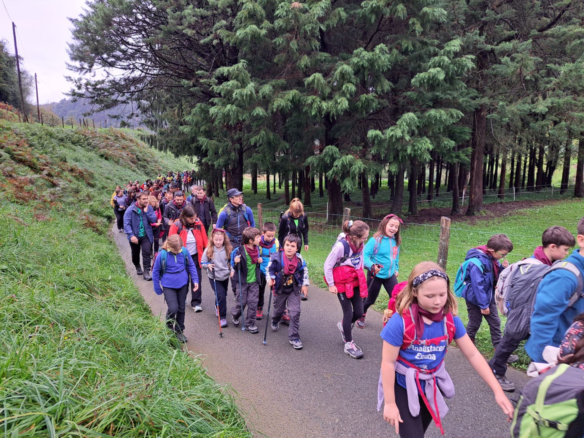 400 mendizale gazte baino gehiago Tolosan