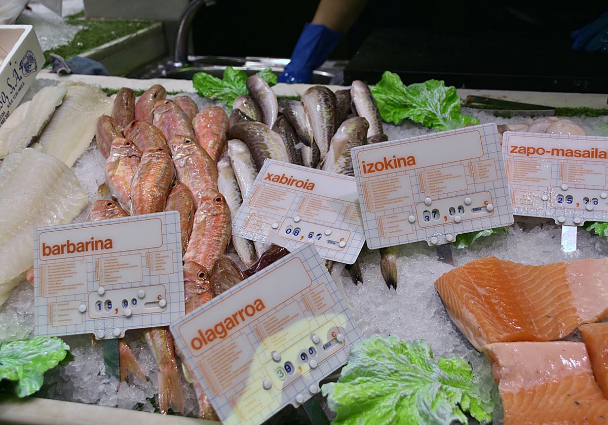 Eskualdeko arrandegi bateko irudia.