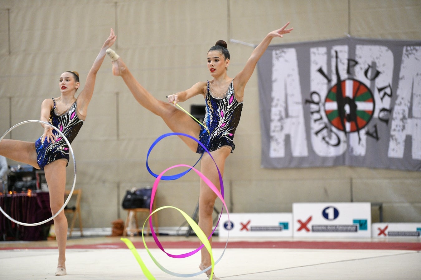 Lo mejor de la gimnasia rítmica, en Ipurua