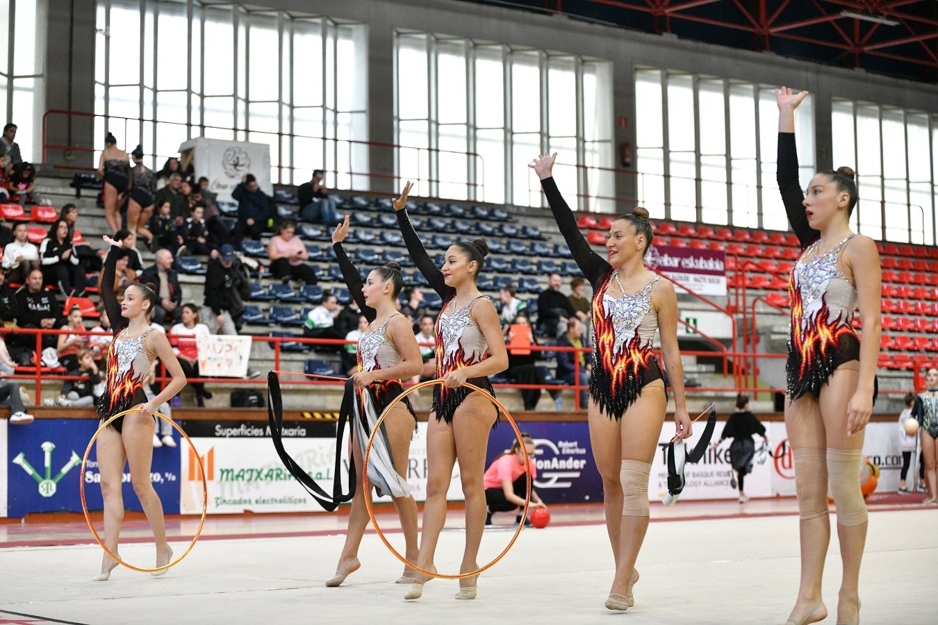 Lo mejor de la gimnasia rítmica, en Ipurua