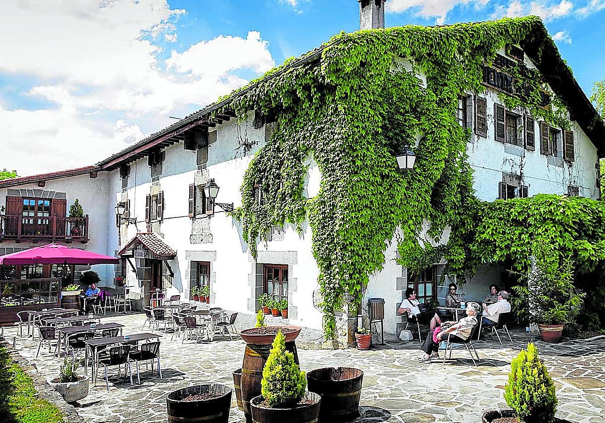 Vista de Venta Muguiro, un lugar de culto de la gastronomía.