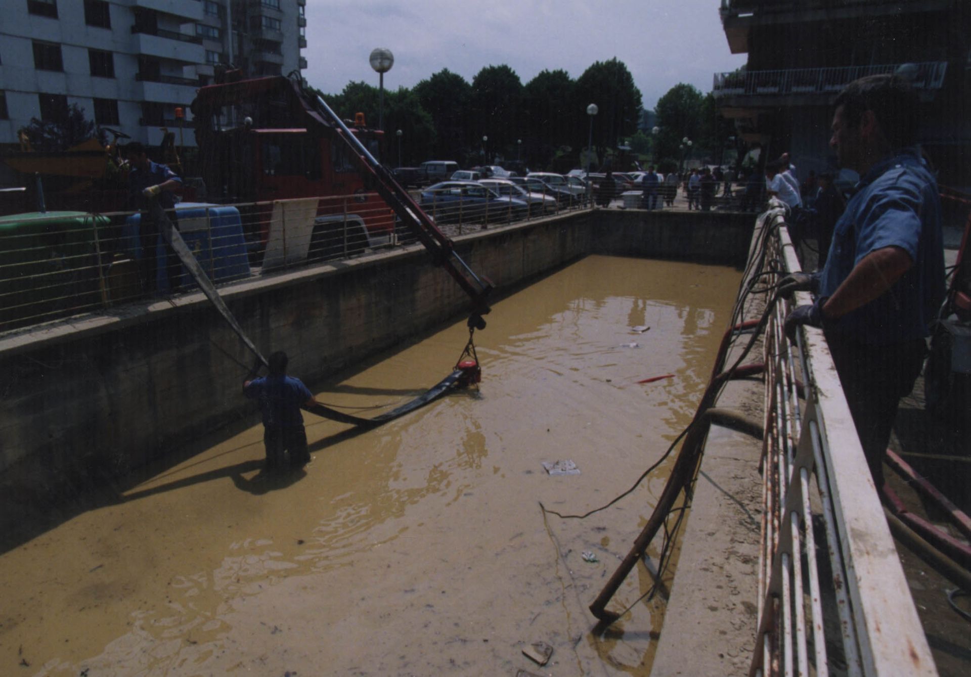 Las imágenes de la histórica tromba de agua que anegó Gipuzkoa en junio de 1997