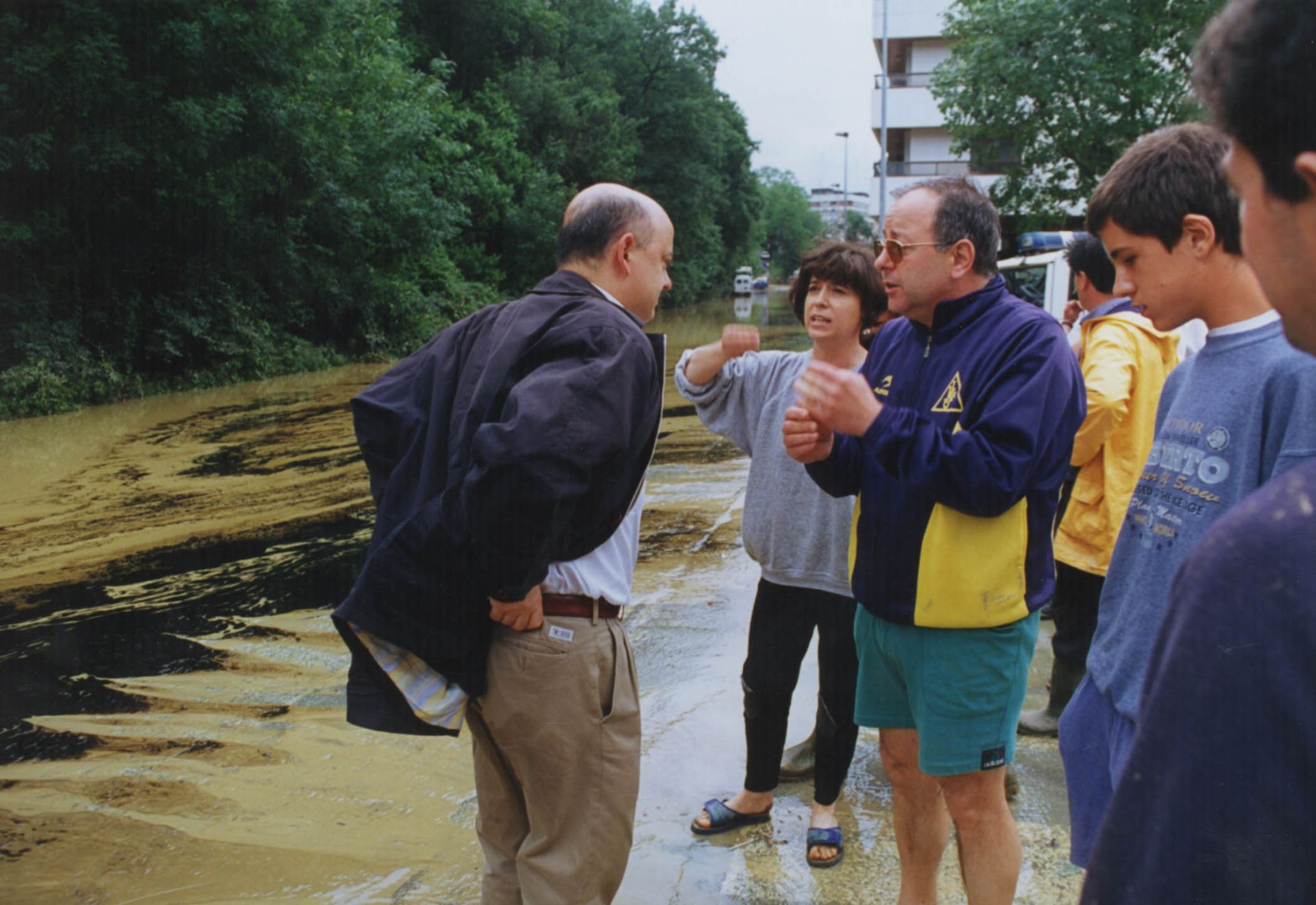 Las imágenes de la histórica tromba de agua que anegó Gipuzkoa en junio de 1997