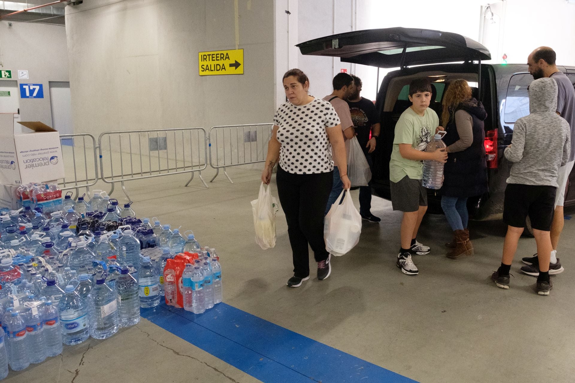 Solidaridad en el Reale Arena con los afectados por la DANA