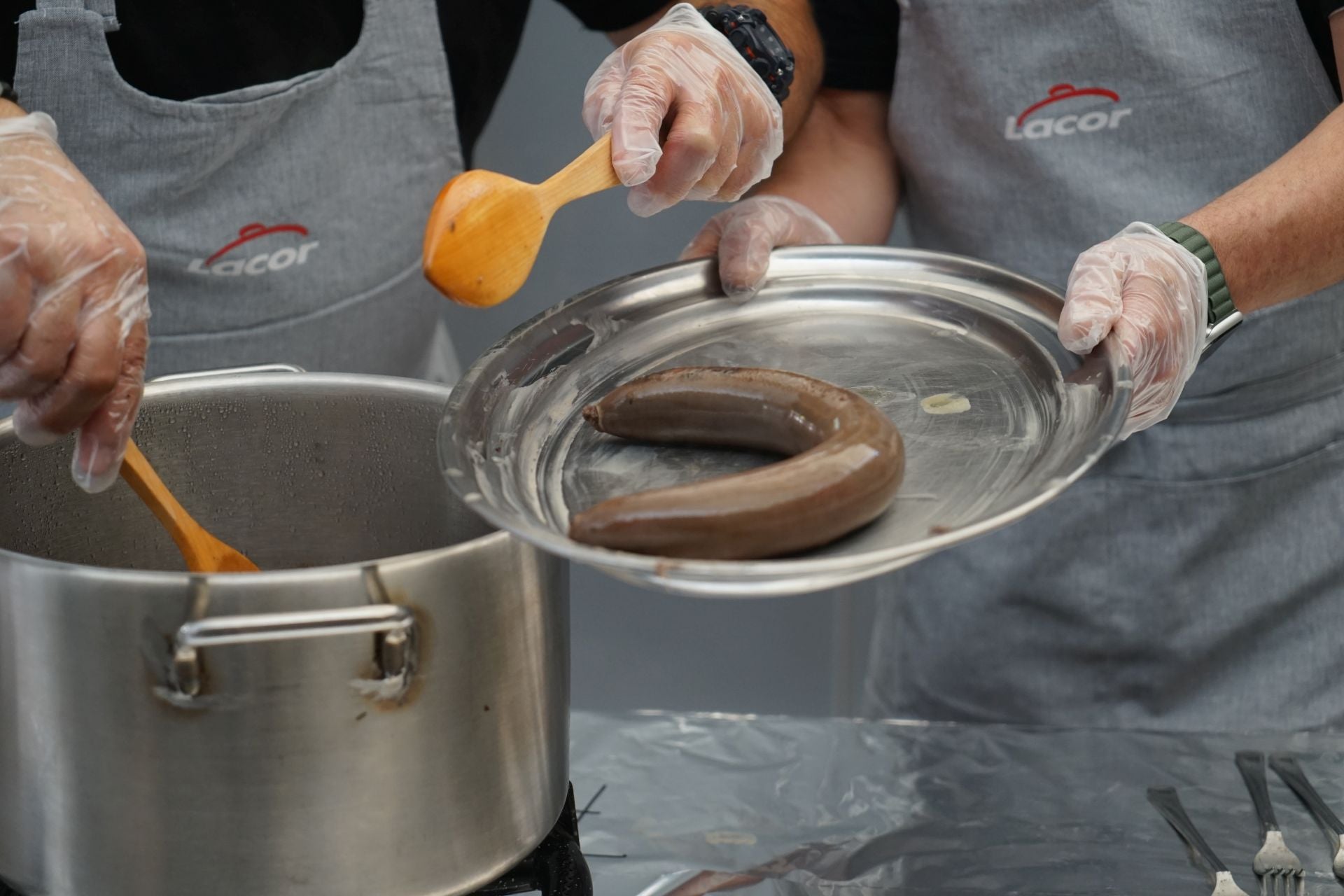 Sabor, tradición y amantes de la morcilla se reunen en Beasain