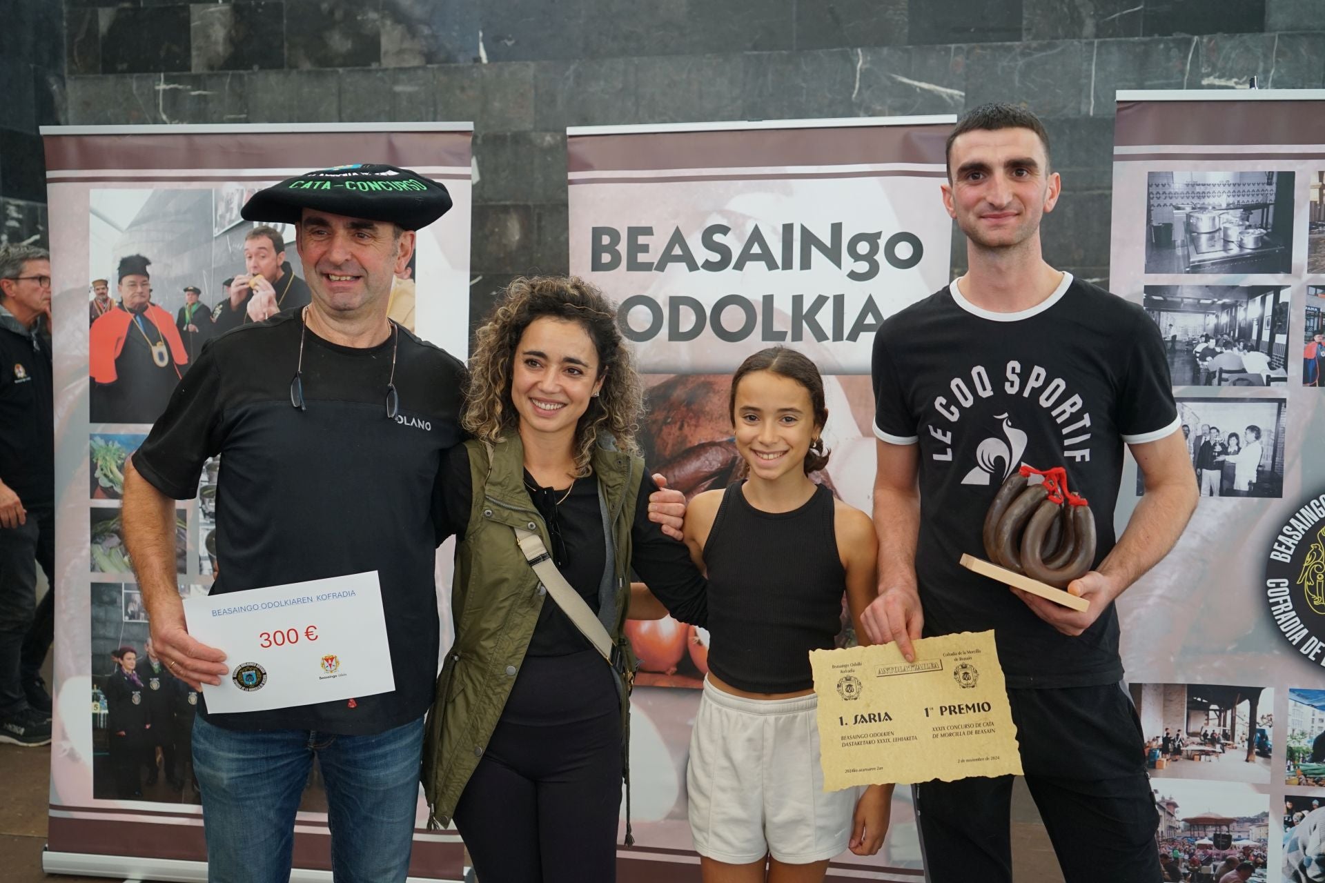 Sabor, tradición y amantes de la morcilla se reunen en Beasain