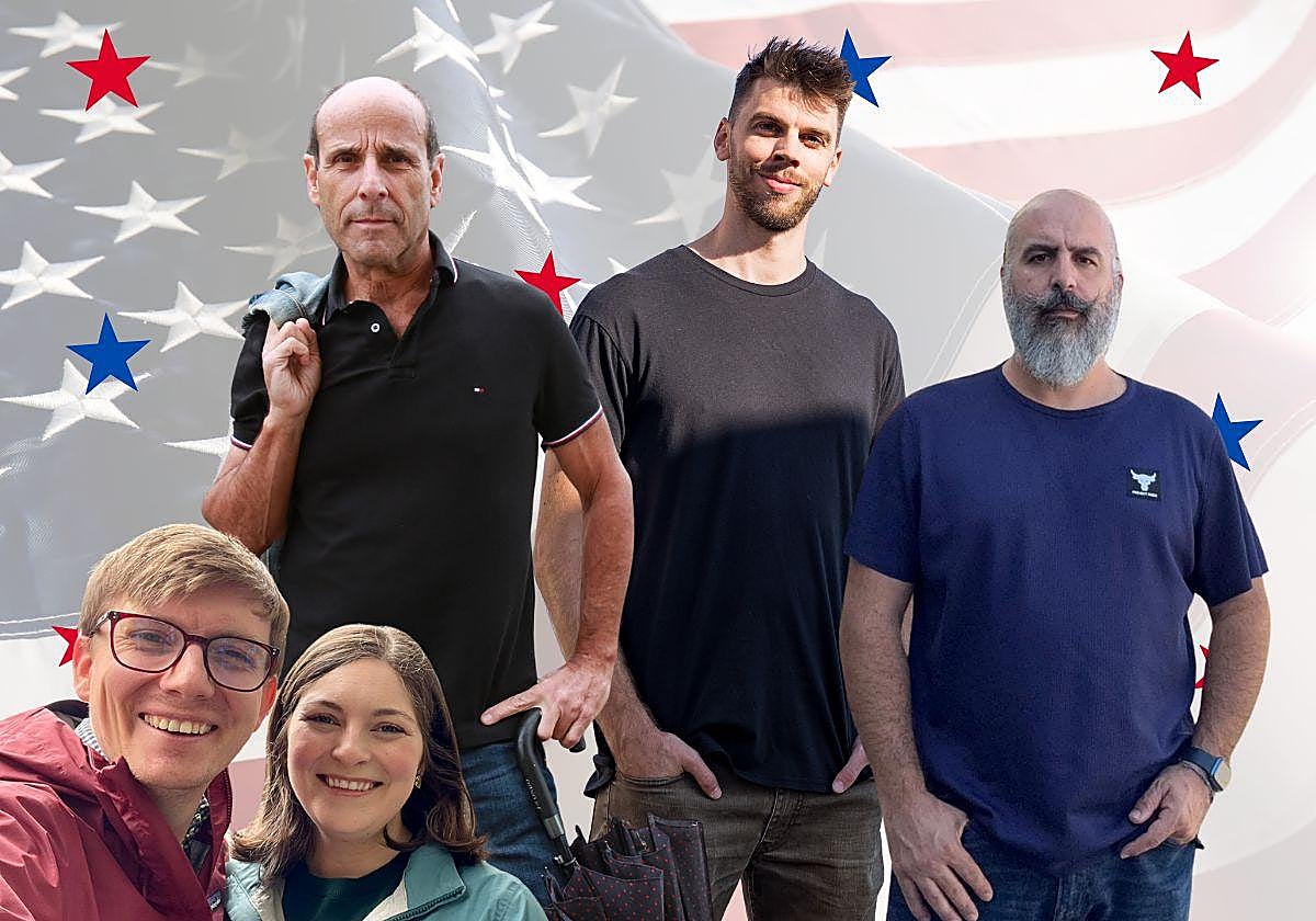 Benjamin Barker, Mary Zanger, Jeff Diamond, Mike Carlson y Álvaro Barbado.