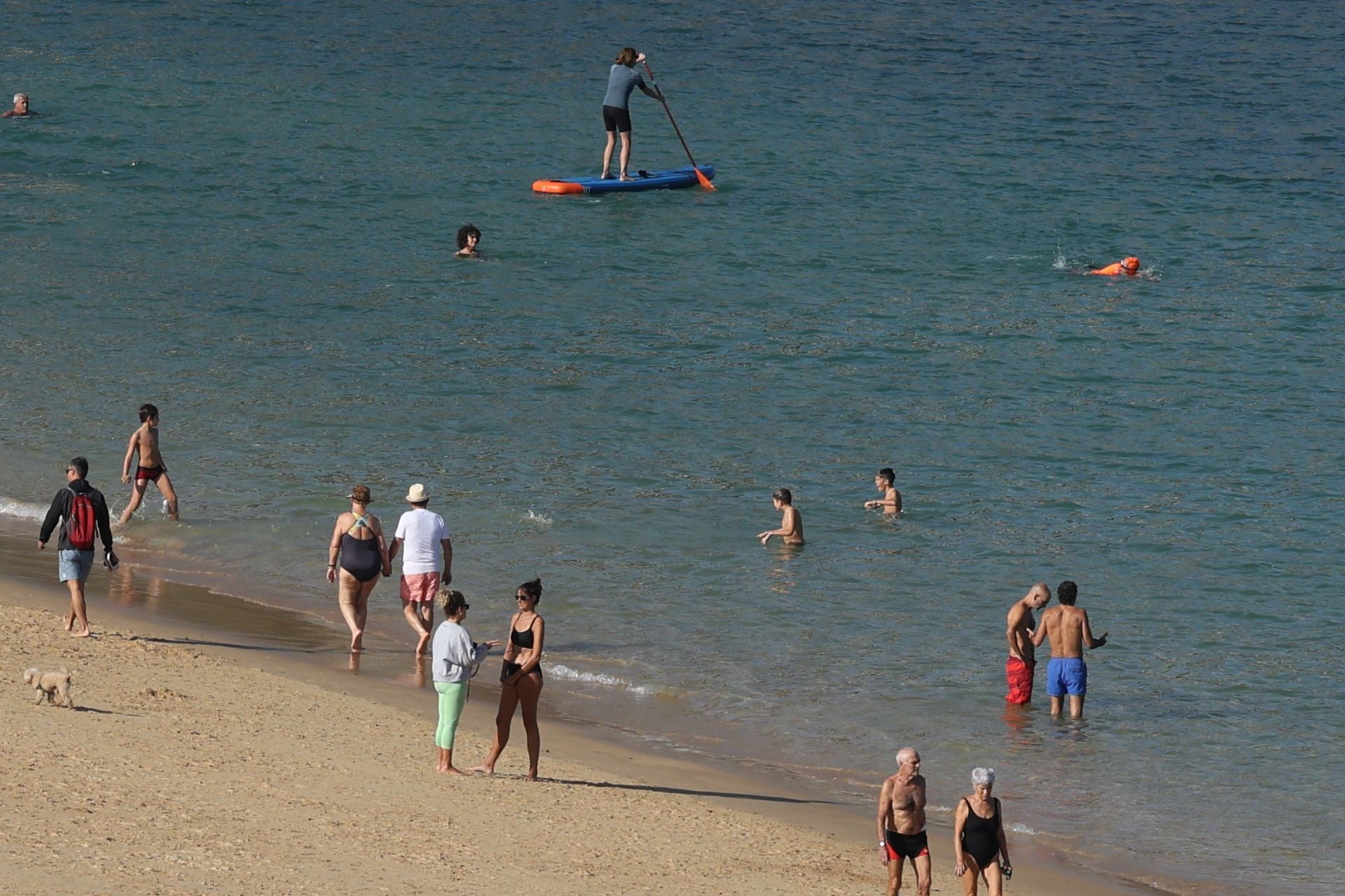 Fin de semana de semana casi veraniego en Donostia