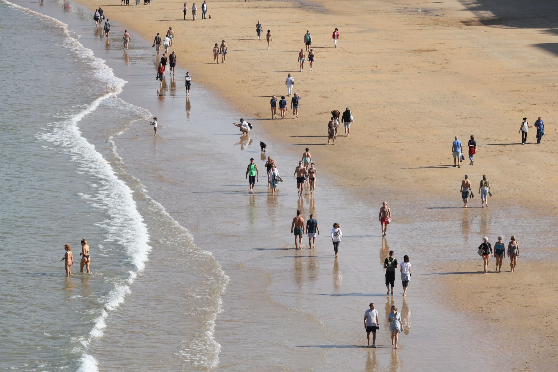 Fin de semana de semana casi veraniego en Donostia