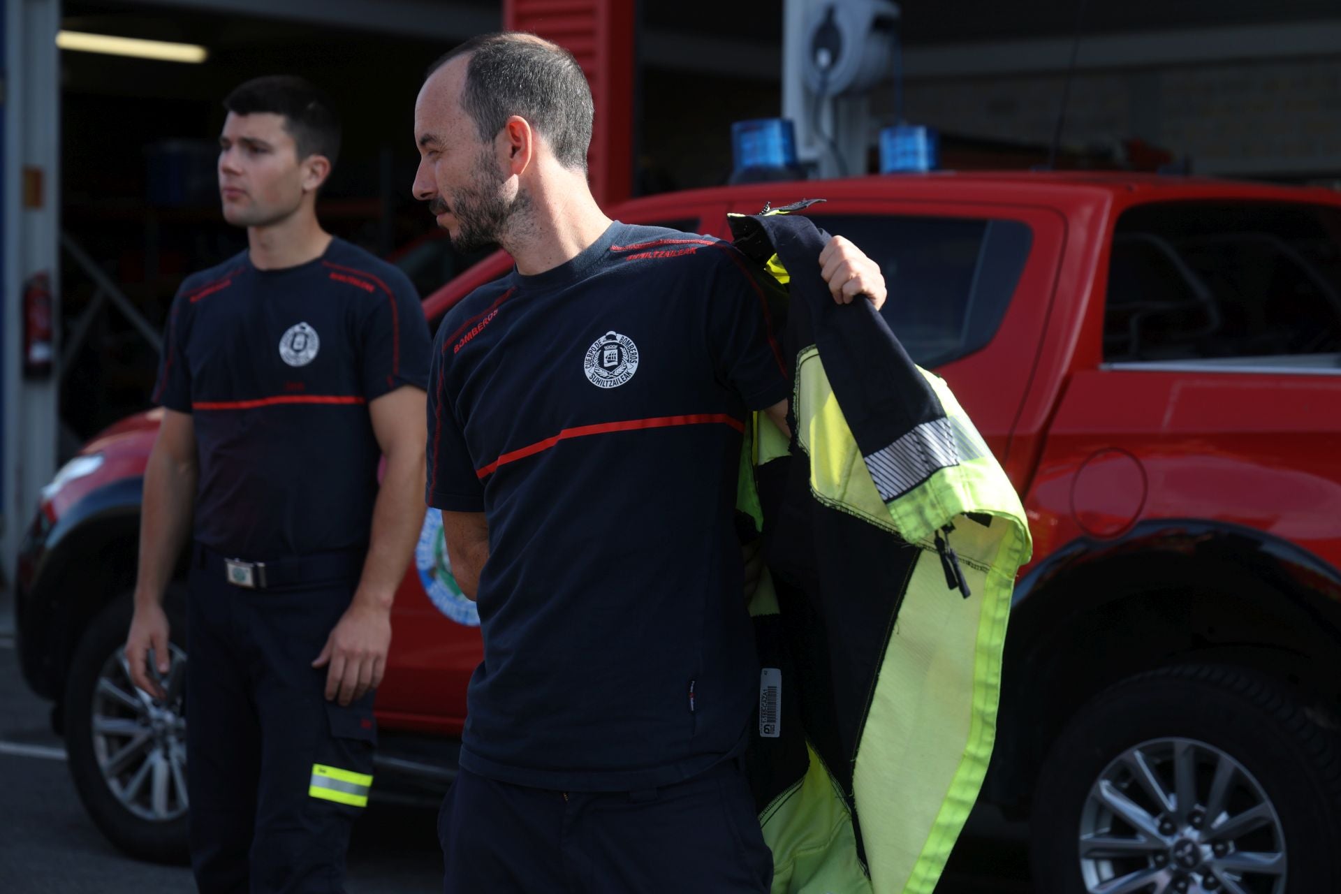 Bomberos de Donostia parten hacia Valencia para ayudar a los afectados por la DANA