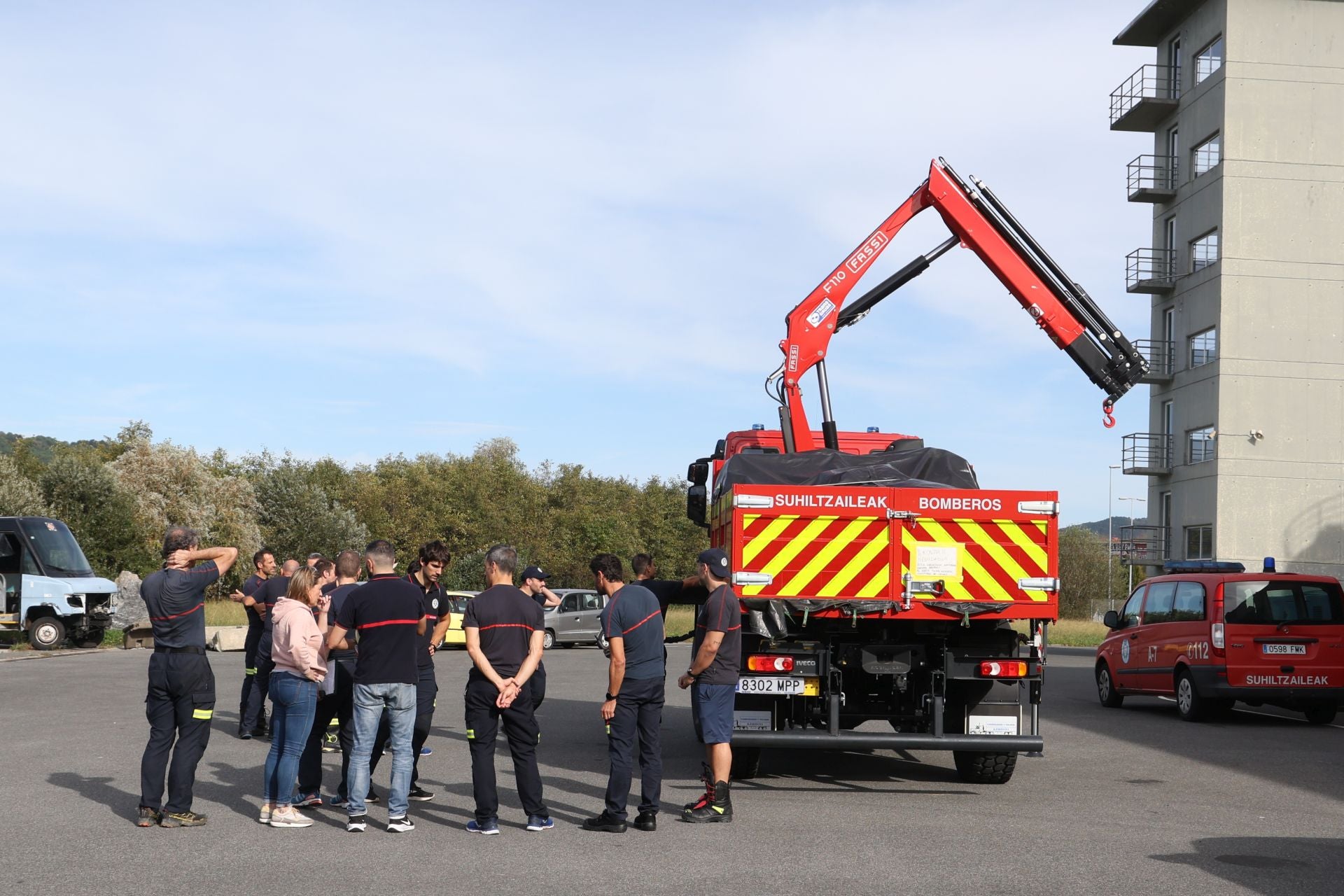 Bomberos de Donostia parten hacia Valencia para ayudar a los afectados por la DANA