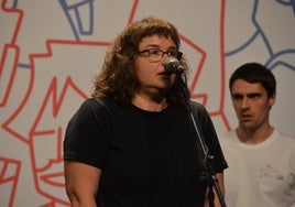 Nerea Elustondo Plazaola Leidorreko saioan.