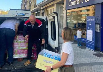 Envío de ayuda a Valencia desde Gipuzkoa: Puntos donde entregar agua, alimentos o productos de primera necesidad