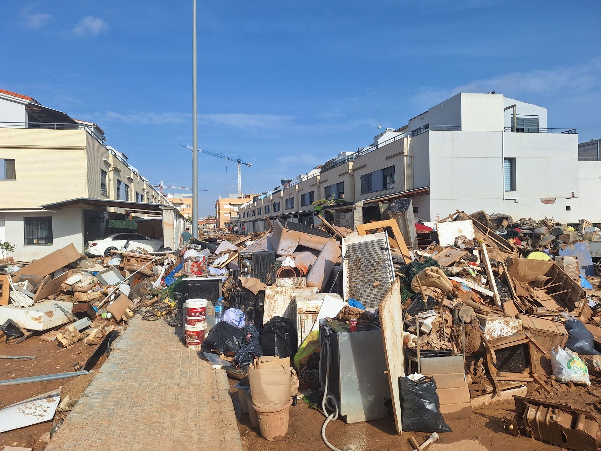 Así está Alfafar una semana después del paso de la DANA