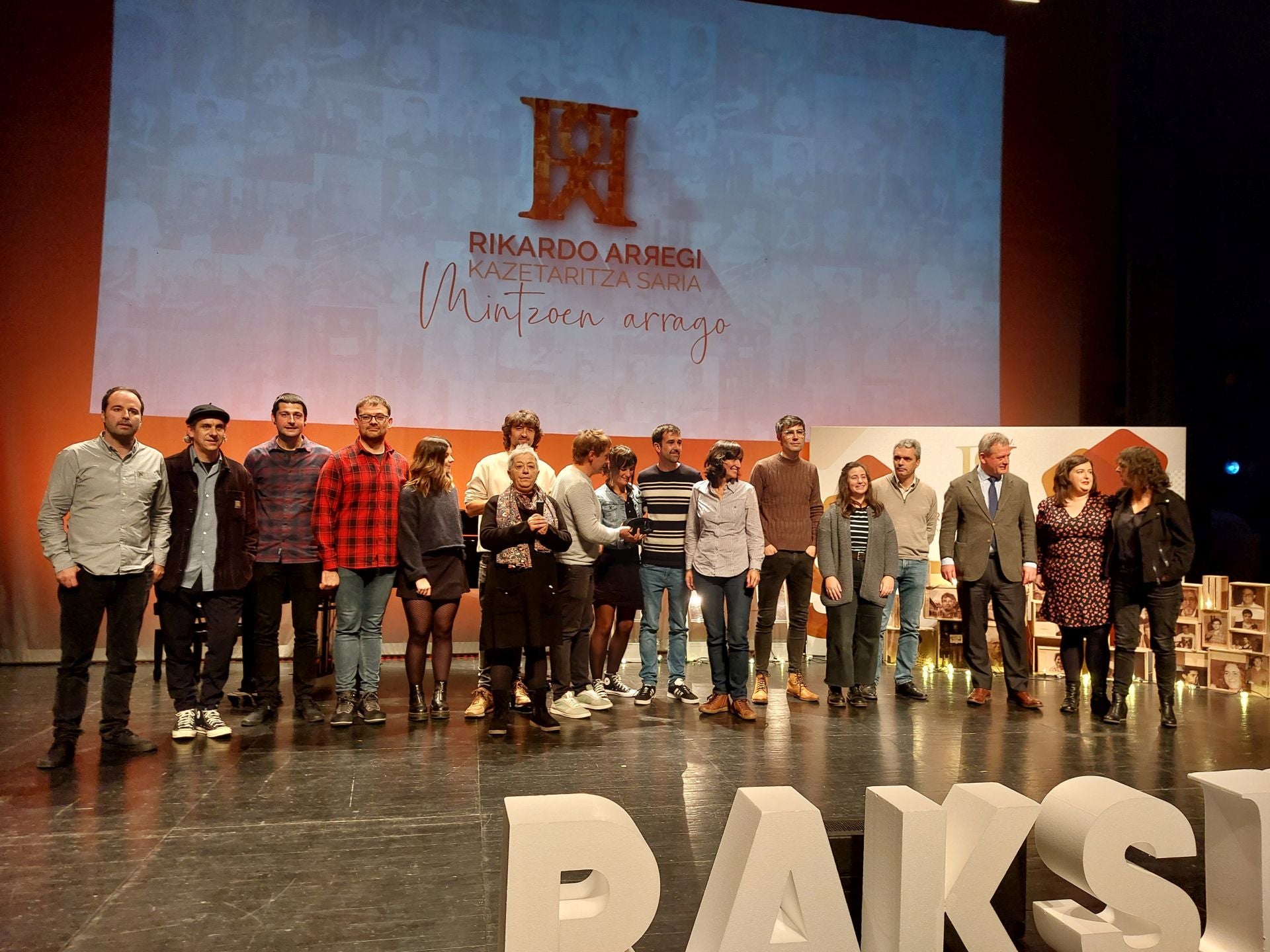 Entrega de premios del pasado año